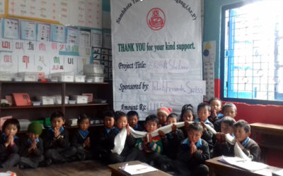 Bücherregale für die Schule Tenzingang in Arunachal Pradesh
