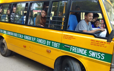 Neuer Schulbus für die Petoen Schule in Dharamsala