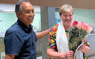 Ein herzliches Dankeschön an Therese Schäfer für ihre langjährige Unterstützung
