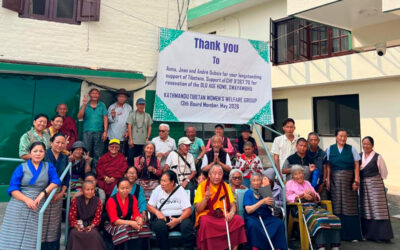 Herzliche Grüsse und Dank aus dem Altersheim in Kathmandu